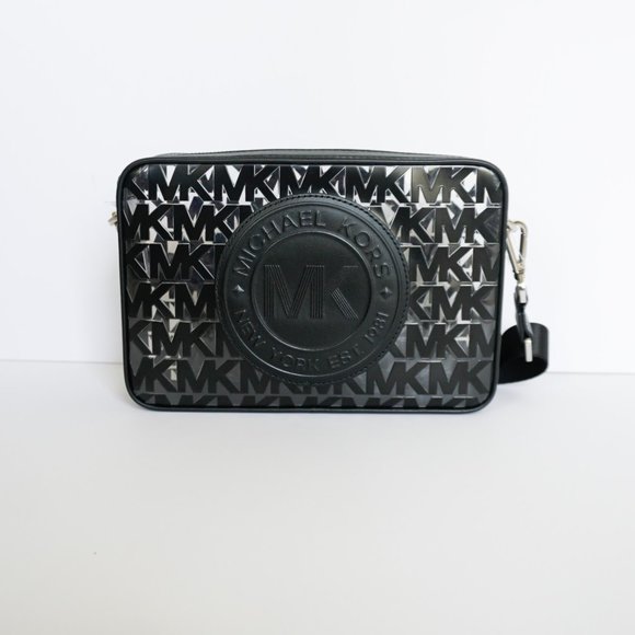 Michael Kors Bags Michael Kors Fulton Sport Clear Xbody Bag Mk Black Poshmark